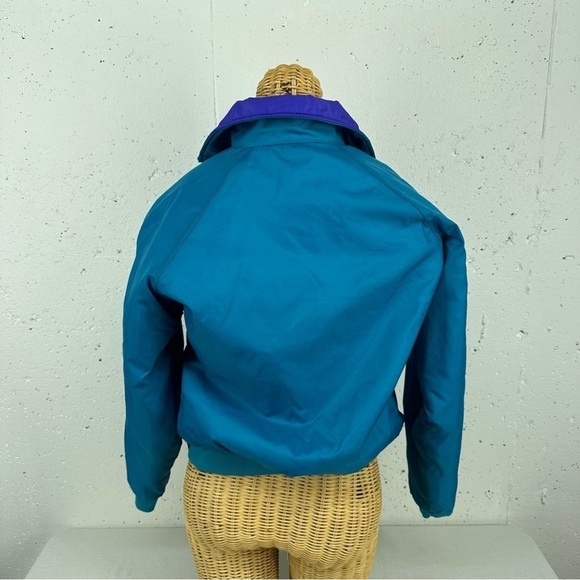 Vintage Columbia Medium Purple & Turquoise Reversible Ski Jacket - Picture 7 of 15